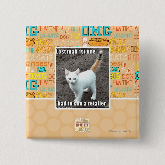 Lost Mah 1st One 15 Cm Square Badge (Front)