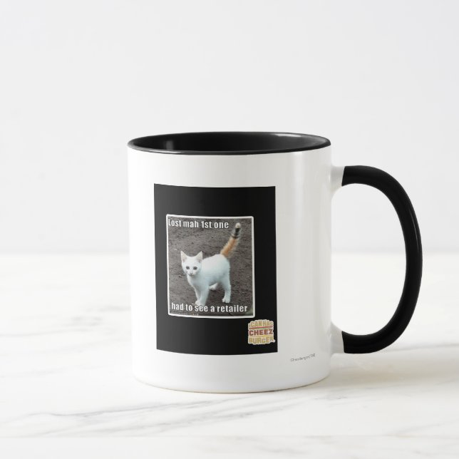 Lost Mah 1st One Mug (Right)