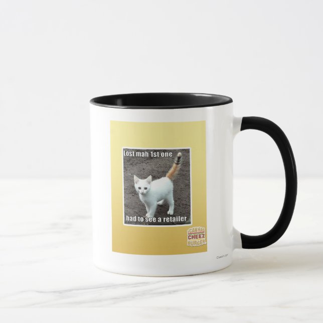 Lost Mah 1st One Mug (Right)