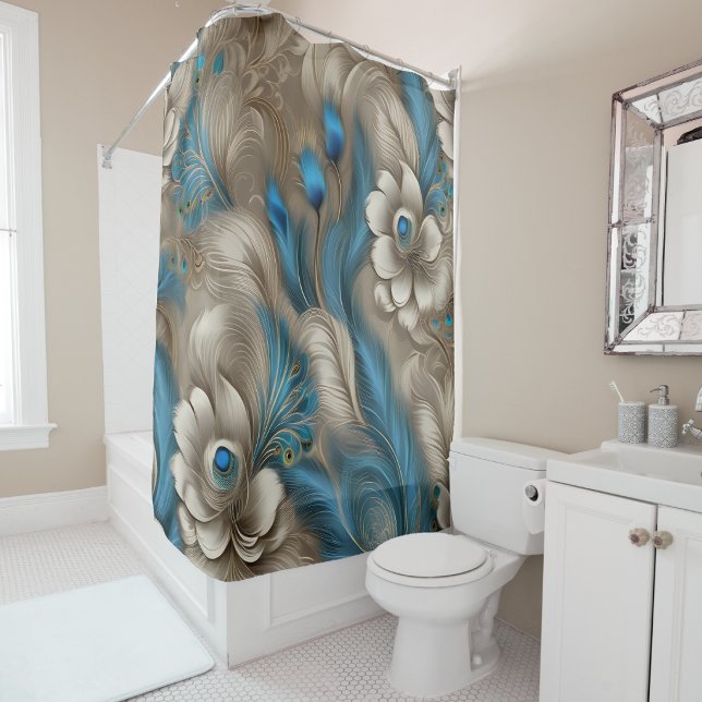 Lost Mirage Shower Curtain (Lost Mirage Shower Curtain
)