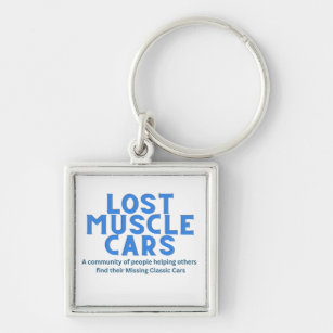 Lost Muscle Cars Key Ring