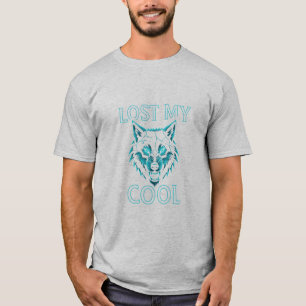 Lost My Cool Angry Wolf T-Shirt – Bold Graphic Tee
