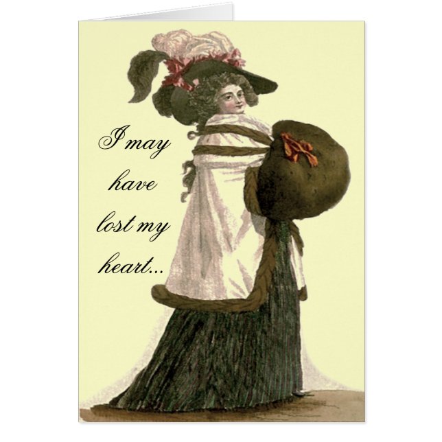 Lost My Heart Card (Front)