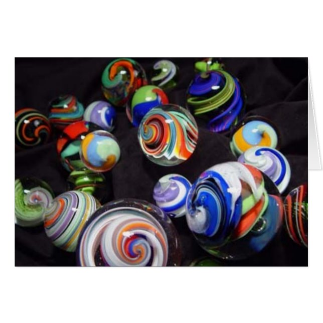 lost my marbles card (Front Horizontal)