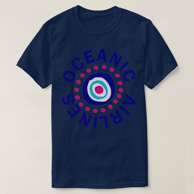 Lost Oceanic Airlines T-Shirt (Design Front)