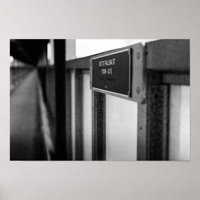 "Lost on the L" Poster (Front)