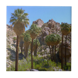 Lost Palms Oasis I at Joshua Tree National Park Ceramic Tile