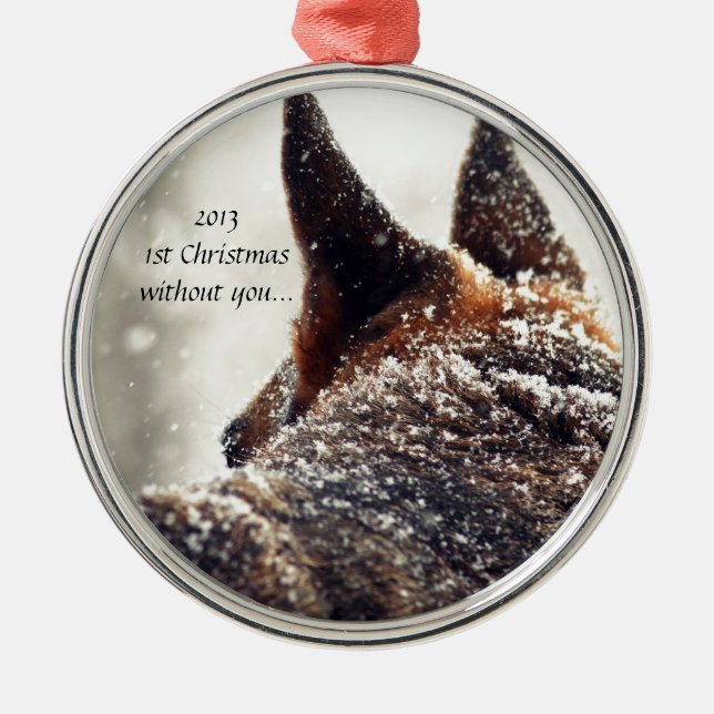 Lost Pet Ornament (Front)