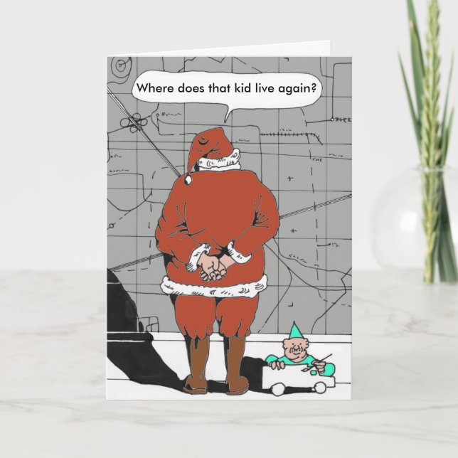 lost santa card (Front)