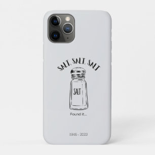 Lost shaker of salt - fond it iPhone 11 pro case