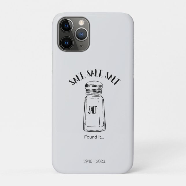 Lost shaker of salt - fond it Case-Mate iPhone case (Back)