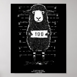 Lost Sheep - I Once Was Lost But Now I Am Found  Poster