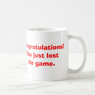 Lost the Game Coffee Mug