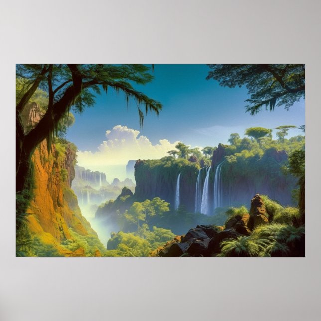 Lost valley in the jungle poster (Front)