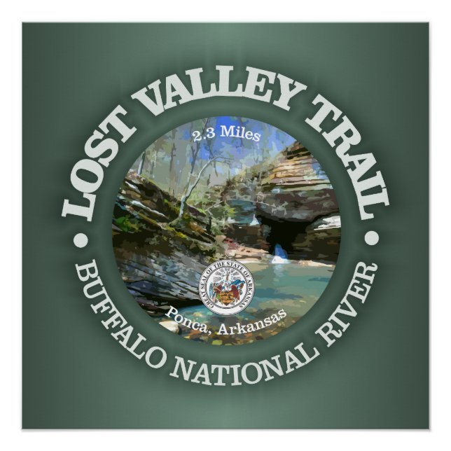 Lost Valley Trail (rd) Poster (Front)