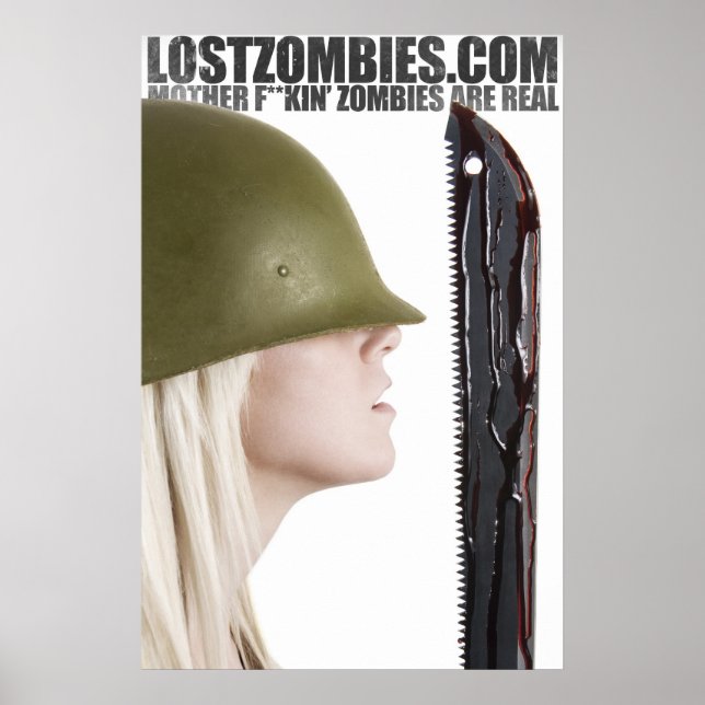 Lost Zombies MFZAR Poster by Jesse Bodas (Front)