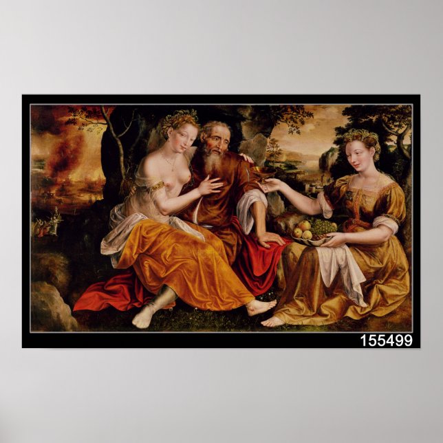 Lot and his Daughters, c.1565 Poster (Front)