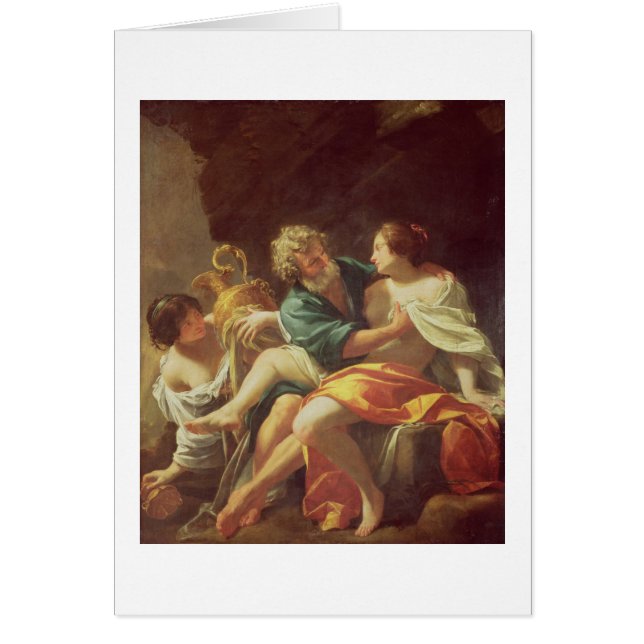 Lot and his Daughters, c.1630 (oil on canvas) (Front)