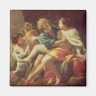 Lot and his Daughters, c.1630 (oil on canvas) Magnet