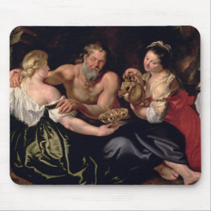 Lot and his daughters mouse pad