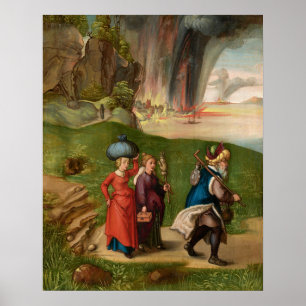 Lot & Daughters - Albrecht Dürer Fine Art Poster