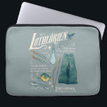 LOTHLORIEN™ Watercolor Collage Graphic Laptop Sleeve<br><div class="desc">Step into the golden woods of Middle-earth™ with this enchanting Lord of the Rings™ design inspired by Lothlórien™. Featuring elegant Elven elements — from flowing cloaks and intricately crafted blades to a graceful bow, vial of light, and delicate leaves drifting on the breeze — this artwork captures the quiet beauty...</div>