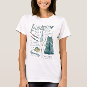 LOTHLORIEN™ Watercolor Collage Graphic T-Shirt