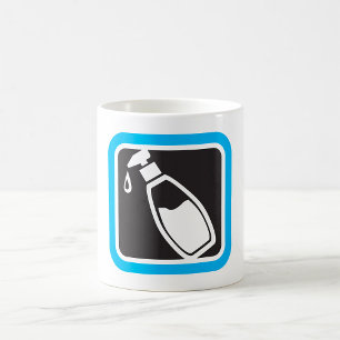 Lotion Bottle Icon Coffee Mug