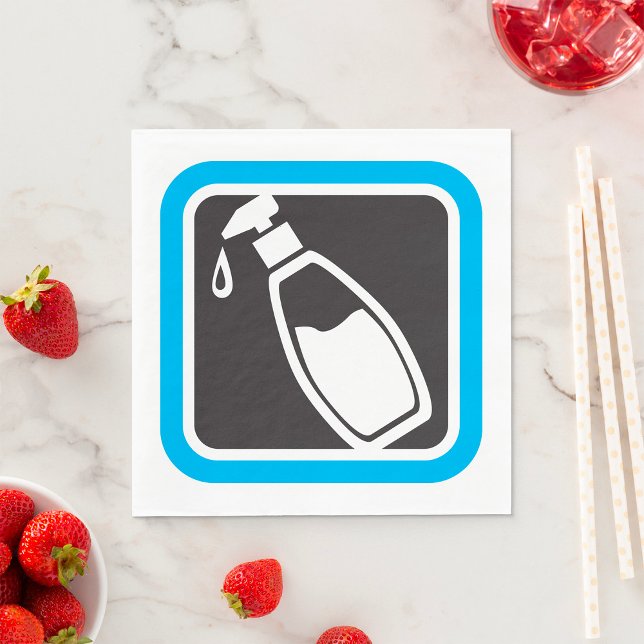 Lotion Bottle Icon Napkin (Creator Uploaded)
