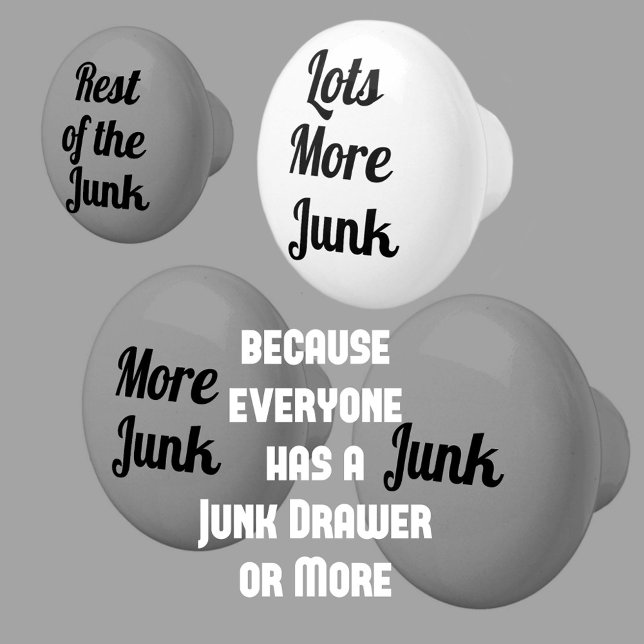 Lots More Junk Drawer Ceramic Knob (Creator Uploaded)