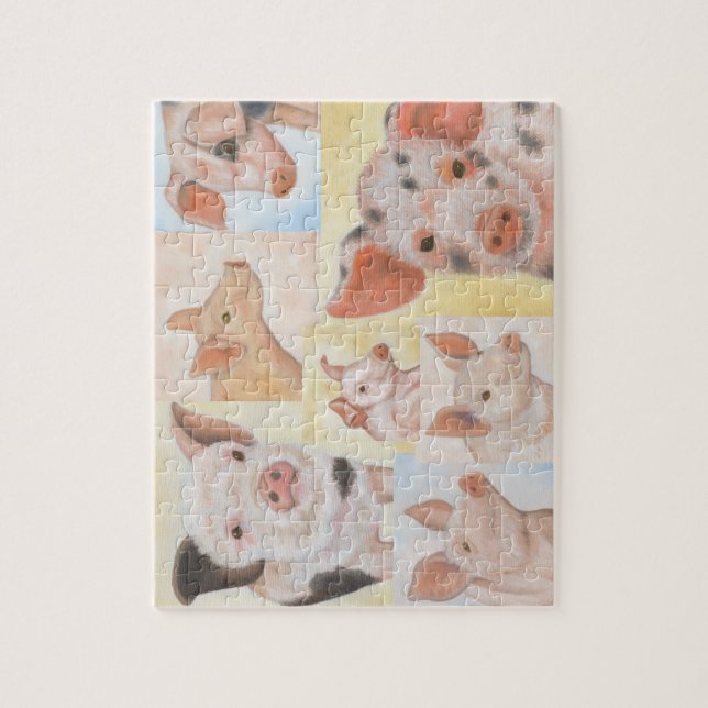 Lots o' Piggies puzzle (Vertical)