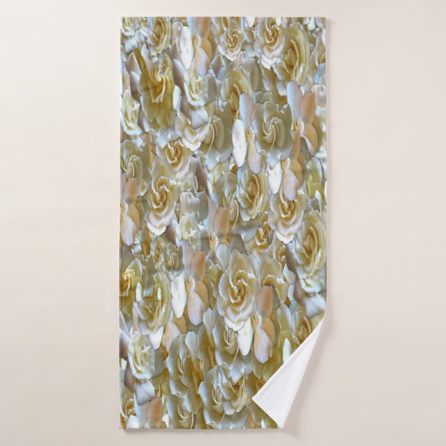 Lots of beautiful rose petals  bath towel set (Bath Towel)