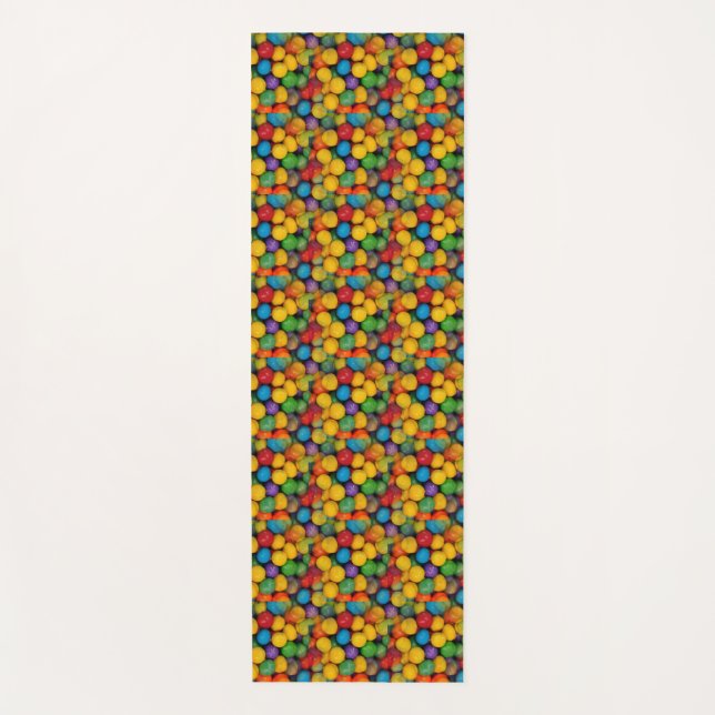 Lots of Candy Yoga Mat (Front)