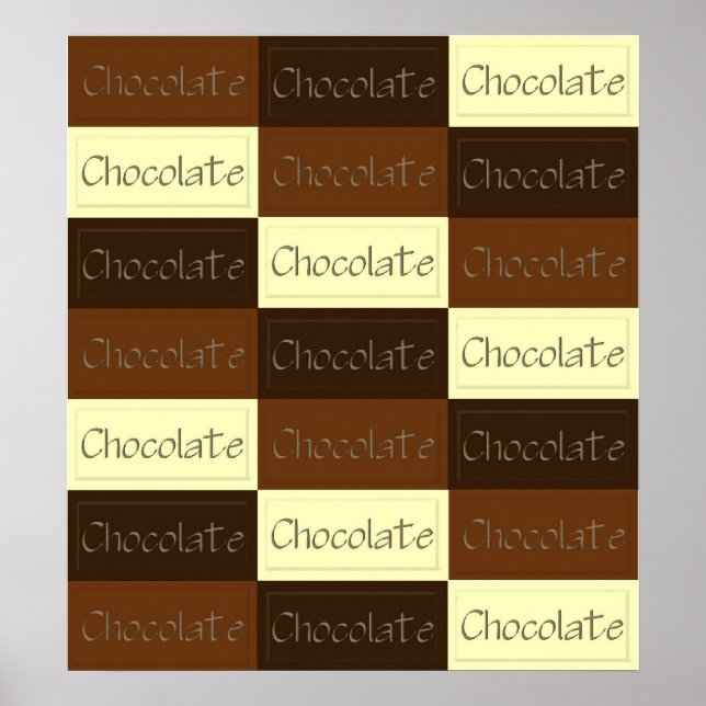 Lots of Chocolate Poster (Front)