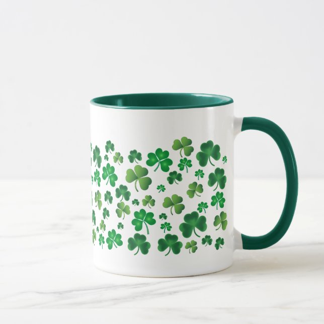 Lots of Cloverleaves Mug (Right)