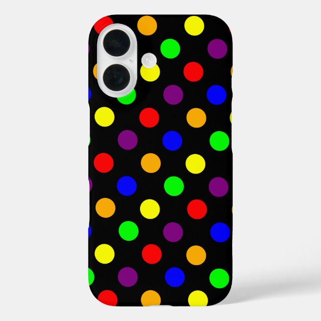 Lots of Colourful Dots Case-Mate iPhone Case (Back)