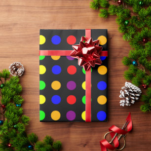 Lots of Colourful Dots Wrapping Paper