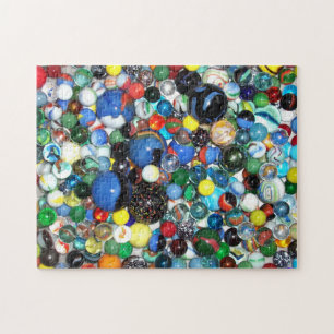 Lots of Colourful Marbles Jigsaw Puzzle