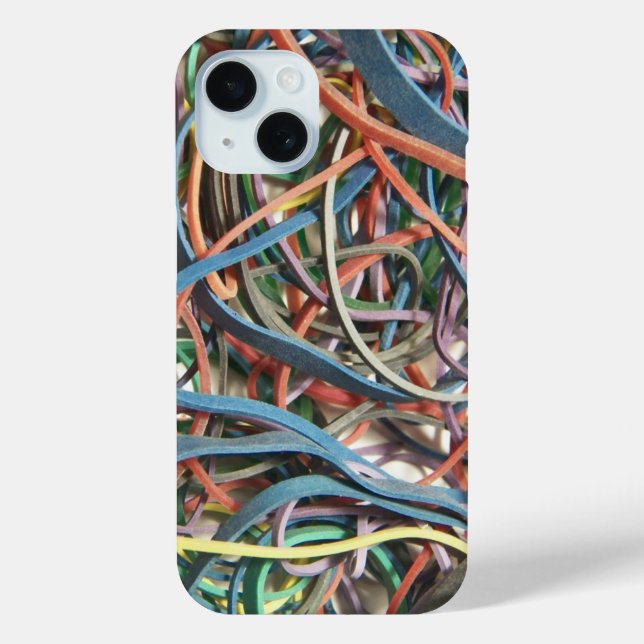 Lots of Colourful Rubber Bands Case-Mate iPhone Case (Back)
