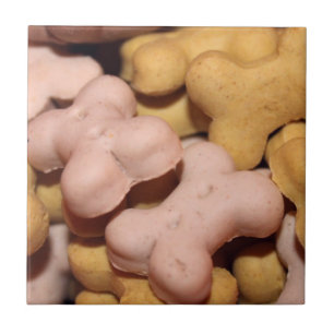 Lots of Dog Treats, Biscuits, Bones Tile