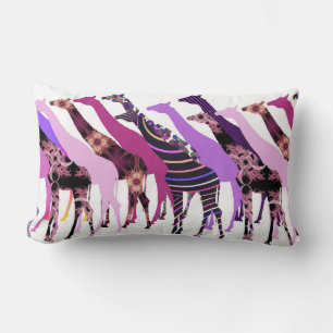 Lots of Giraffes Design 2 Lumbar Cushion