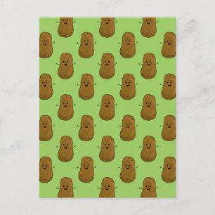Lots of Happy Potatoes Postcard