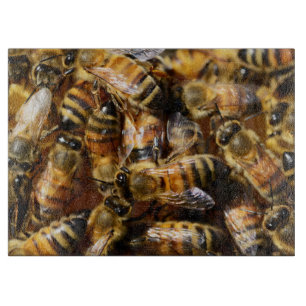 Lots of Honey Bees Cutting Board