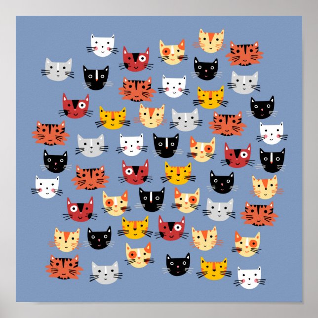 Lots of Kitty Cats Poster (Front)