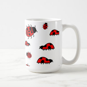 Lots of Ladybugs Ceramic Mug