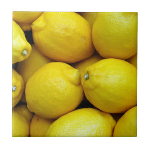 Lots of Lemons Ceramic Tile