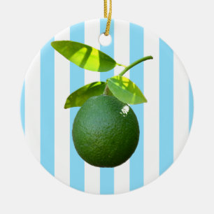 Lots of Lime Ceramic Ornament