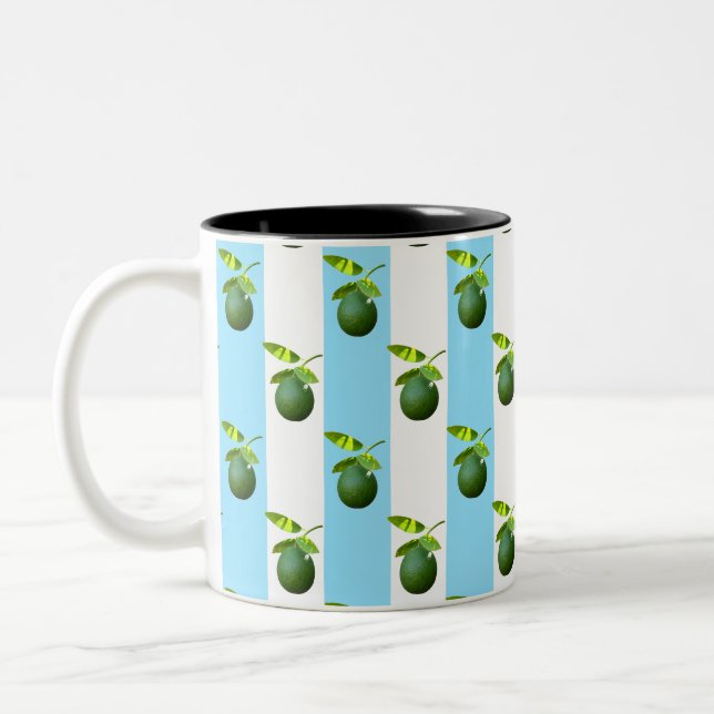 Lots of Lime Two-Tone Coffee Mug (Left)