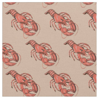 Lots of Lobsters Fabric