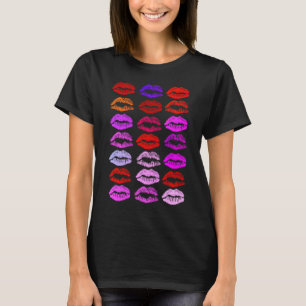 Lots of Lovely Lips Valentine Woman's T-shirt